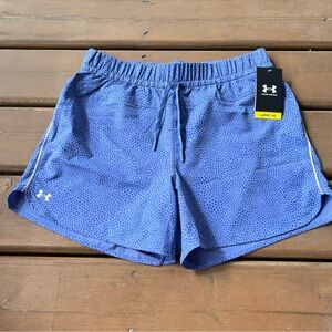 Under Armour Blue Pattern Athletic Shorts - Size Medium *NEW*